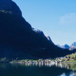 挪威峽灣郵輪風景