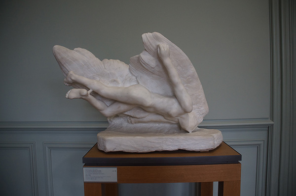 羅丹美術館 殞落的天使