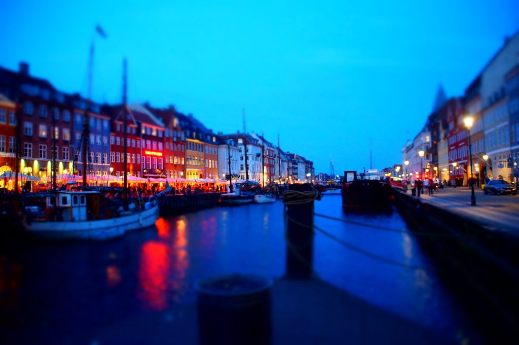 丹麥-哥本哈根，新港。