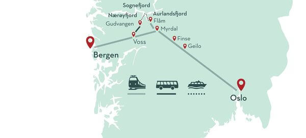 挪威縮影地圖