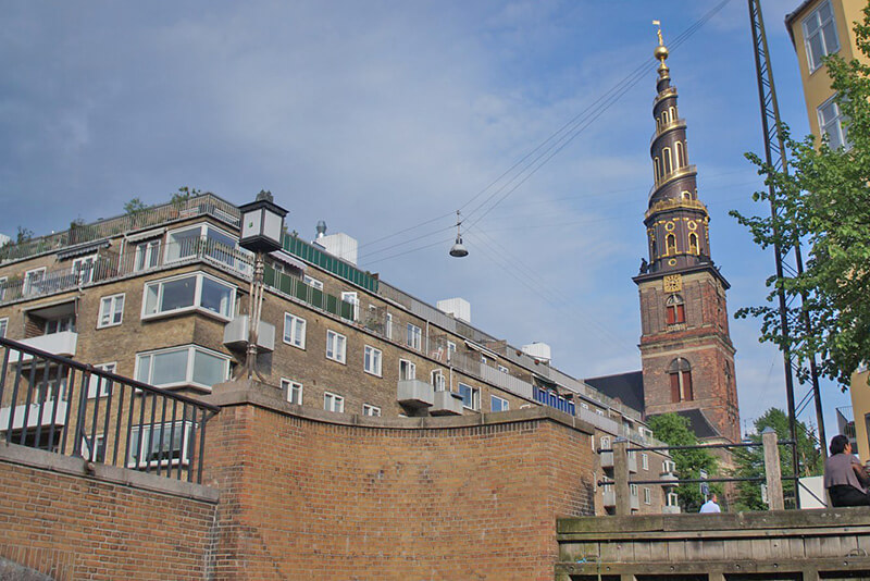 Christiania島水道與救主堂