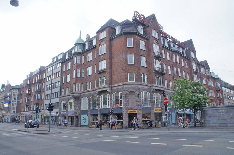 哥本哈根迷人街景。