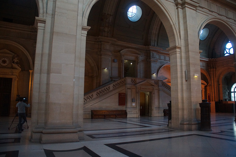 巴黎司法宮內部大廳。
