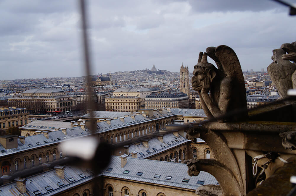 隱藏版的巴黎鐵塔拍照點，巴黎聖母院！