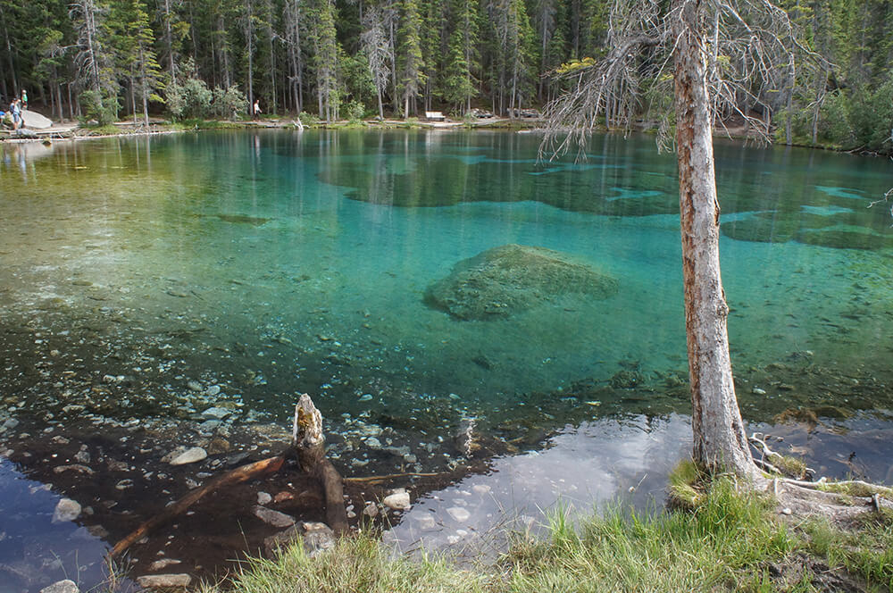 Grassi lakes, canmore. 