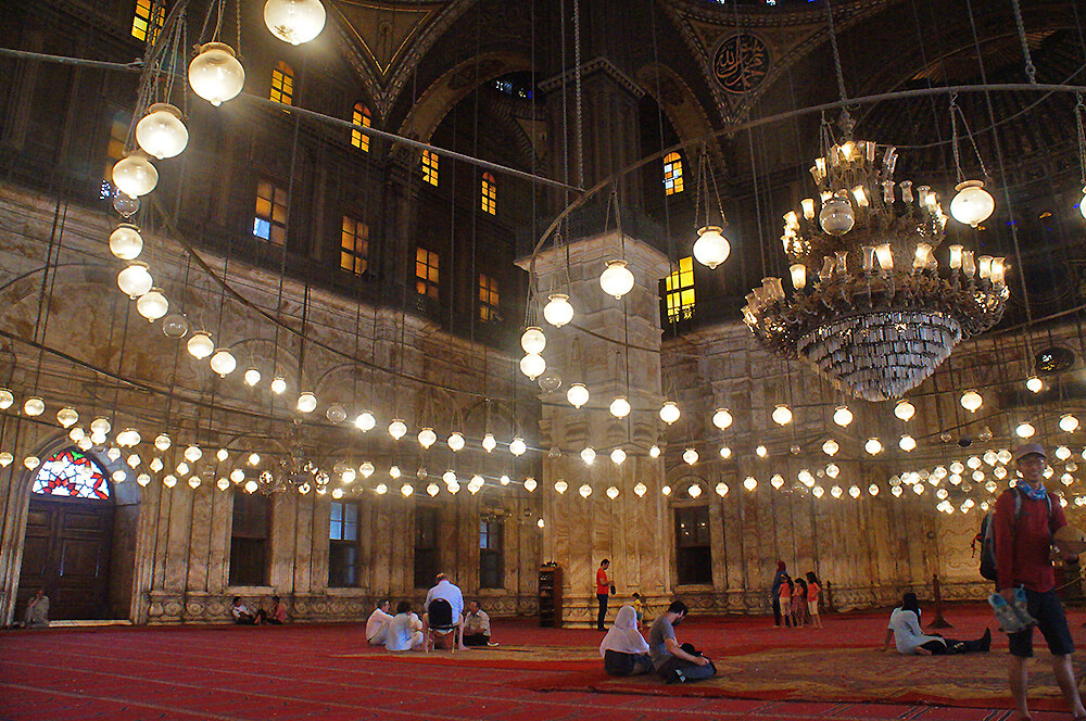雪花清真寺內部。