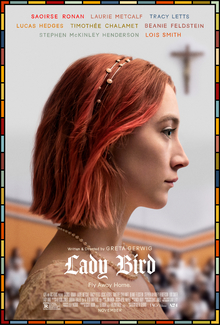 金球獎得獎電影：淑女鳥Lady Bird （ IMDb 7.4 ）