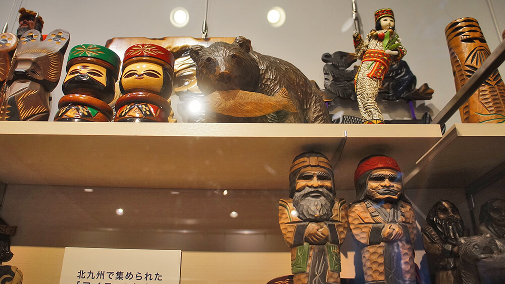 北海道原住民工藝品，十分經典。