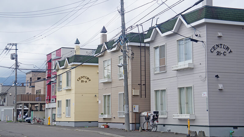 北海道家附近的可愛房子們！
