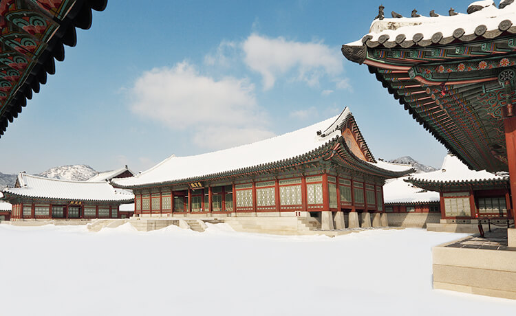 冬季雪景景福宮！圖源：官網